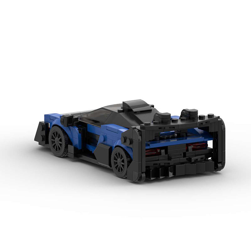 MOC McLaren Senna GTR Building Block Model – Technic Hypercar Collectible Brick Toy for Racing Enthusiasts