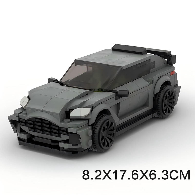 MOC Aston Martin DBX SUV Building Block Model – 17.6cm Sports Car Brick Toy for Collectors