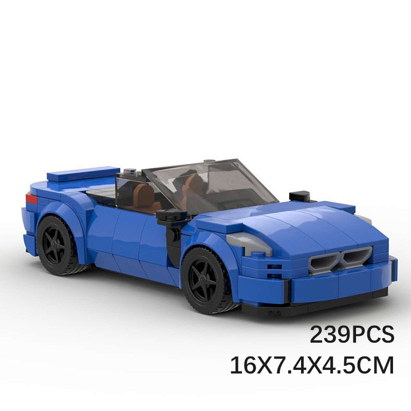 BMW Z4 MOC-Style Sports Car Building Block Model – Collector’s Toy, Display Set & Gift for Car Enthusiasts