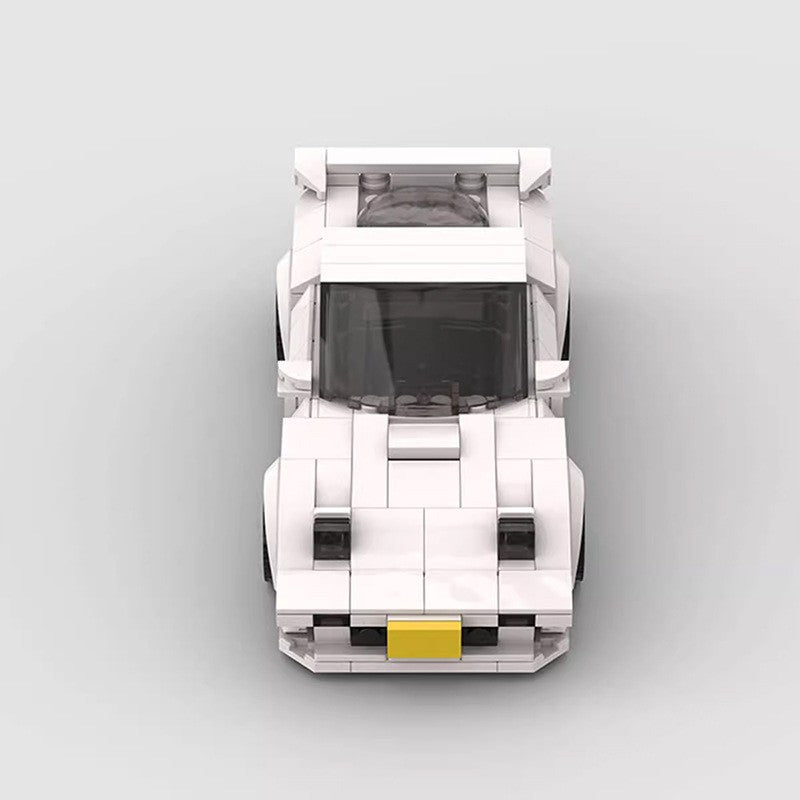 MOC Mazda RX-7 Building Block Car Model – Classic JDM Sports Car Brick Toy for Collectors & Kids