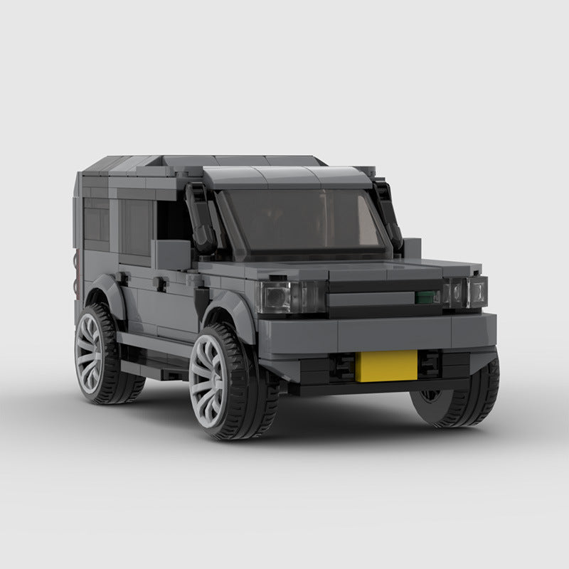 MOC Land Rover Discovery 4 Building Block Model – Classic Off-Road SUV Brick Car Toy for Collectors & Kids