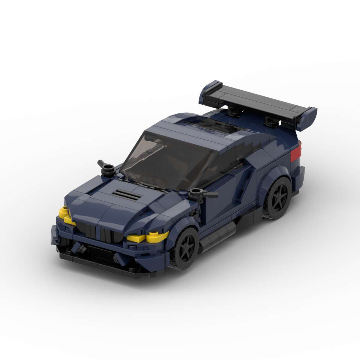 BMW M3 GTS MOC Style Building Blocks Car Model Sports Racing Collectible Toy Gift