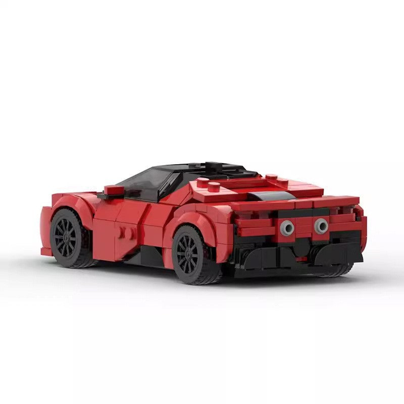 Ferrari SF90 Stradale MOC Style Supercar Building Blocks Model Collectible Toy Gift