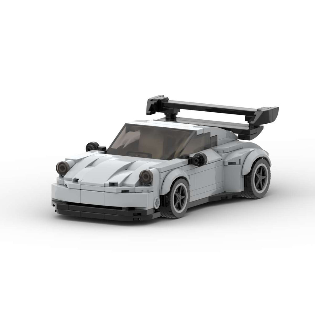 Porsche 911 MOC-Style Building Blocks Racing Car Model Collectible Sports Toy Gift