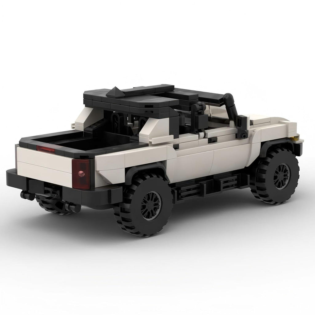 MOC Hummer HEV Building Blocks Model – Military Off-Road SUV Collectible Brick Toy