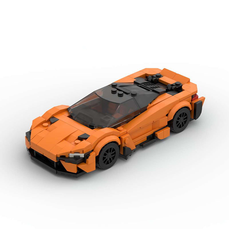 MOC McLaren 765LT Building Block Supercar Model – Collectible Brick Toy for Car Fans