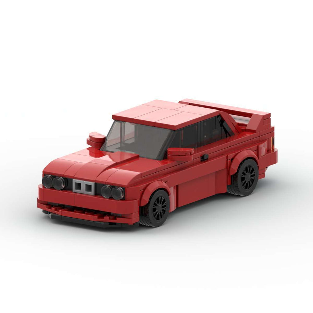 BMW M3 E30 MOC-Style Building Block Model – Classic Sports Car Collectible Toy for Kids & Adults