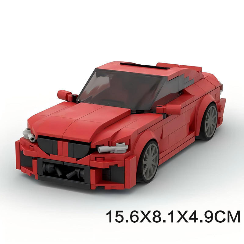 BMW M2 G87 MOC Style Building Block Car Model – Collectible Sports Car Toy for Kids & Adults