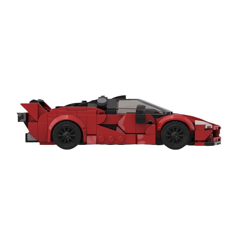 Ferrari FXX-K MOC Style Building Blocks Supercar Racing Model Collectible Toy Gift