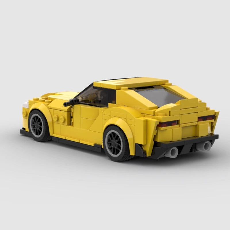 Toyota Supra GR MOC Style Sports Car Building Blocks Model Collectible Toy