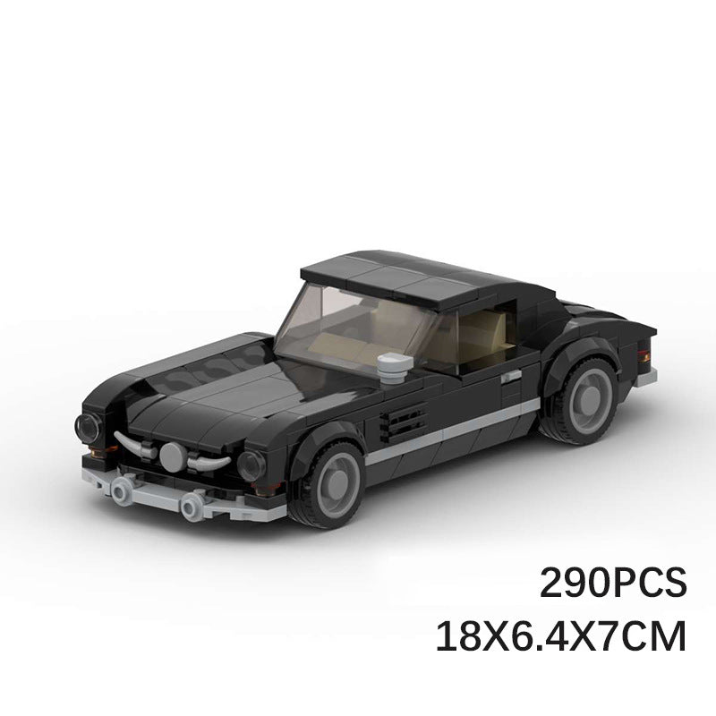 Mercedes Benz 300SL MOC-Style Building Blocks Classic Car Model Collectible Toy Gift