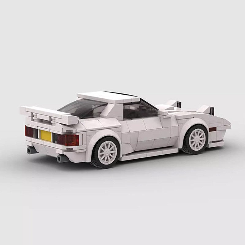 MOC Mazda RX-7 Building Block Car Model – Classic JDM Sports Car Brick Toy for Collectors & Kids
