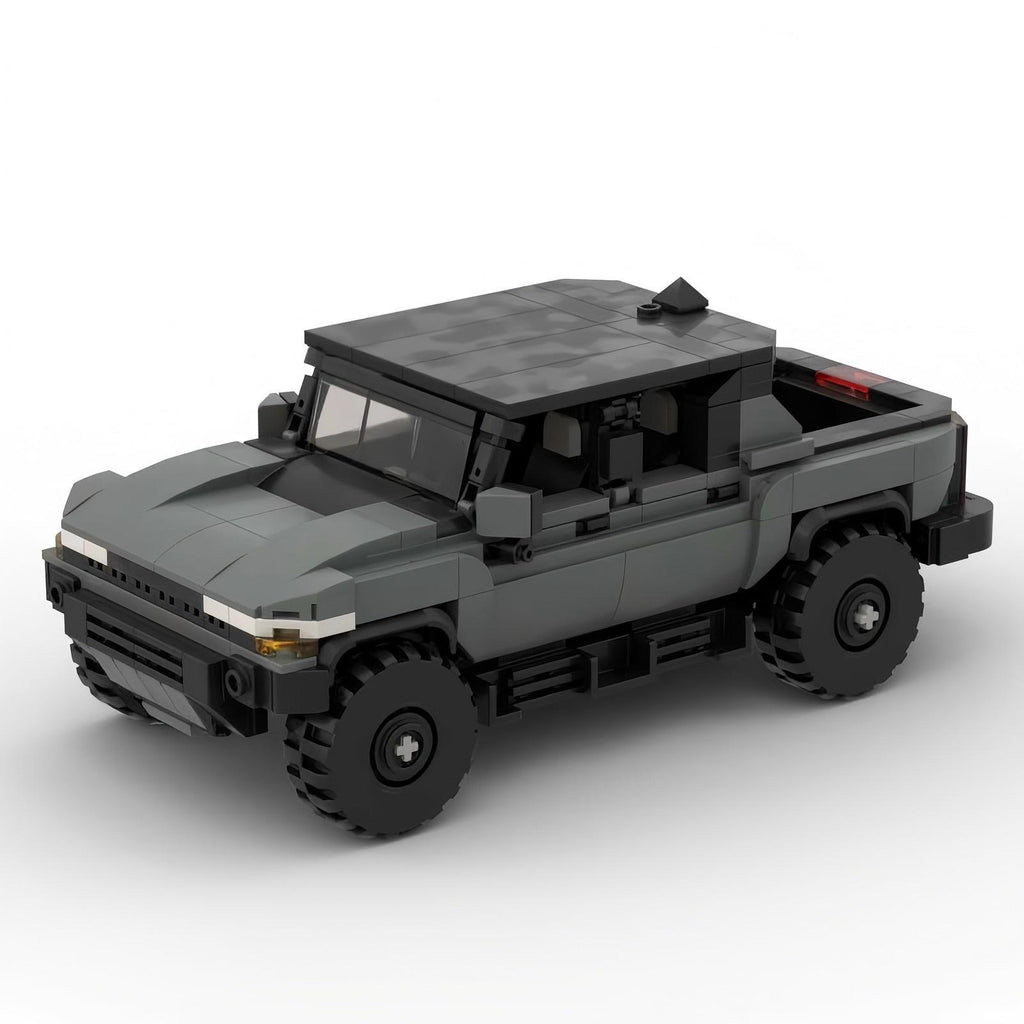 MOC Hummer HEV Building Blocks Model – Military Off-Road SUV Collectible Brick Toy