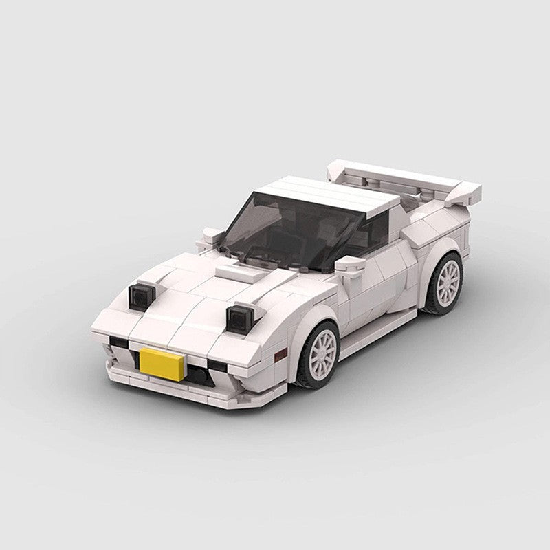 MOC Mazda RX-7 Building Block Car Model – Classic JDM Sports Car Brick Toy for Collectors & Kids