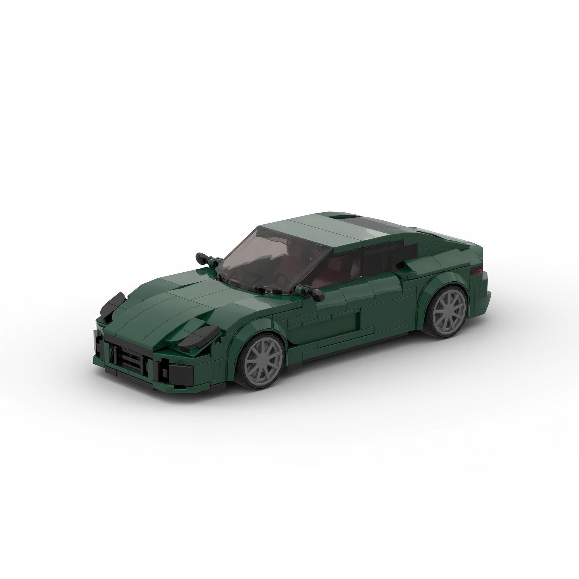 Porsche Panamera MOC-Style Building Blocks Luxury Sports Car Model Collectible Toy Gift