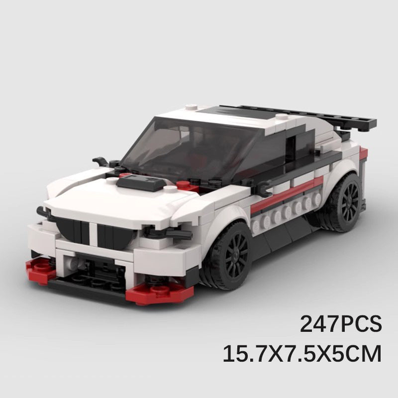 BMW M2 G87 MOC Style Building Block Car Model – Collectible Sports Car Toy for Kids & Adults