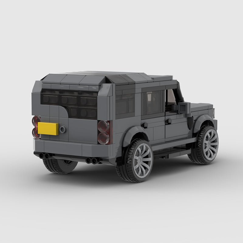 MOC Land Rover Discovery 4 Building Block Model – Classic Off-Road SUV Brick Car Toy for Collectors & Kids