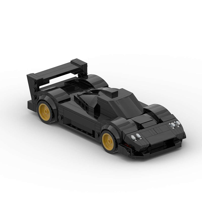 MOC Pagani Zonda Building Block Supercar Model – Collectible Racing Brick Toy for Car Enthusiasts
