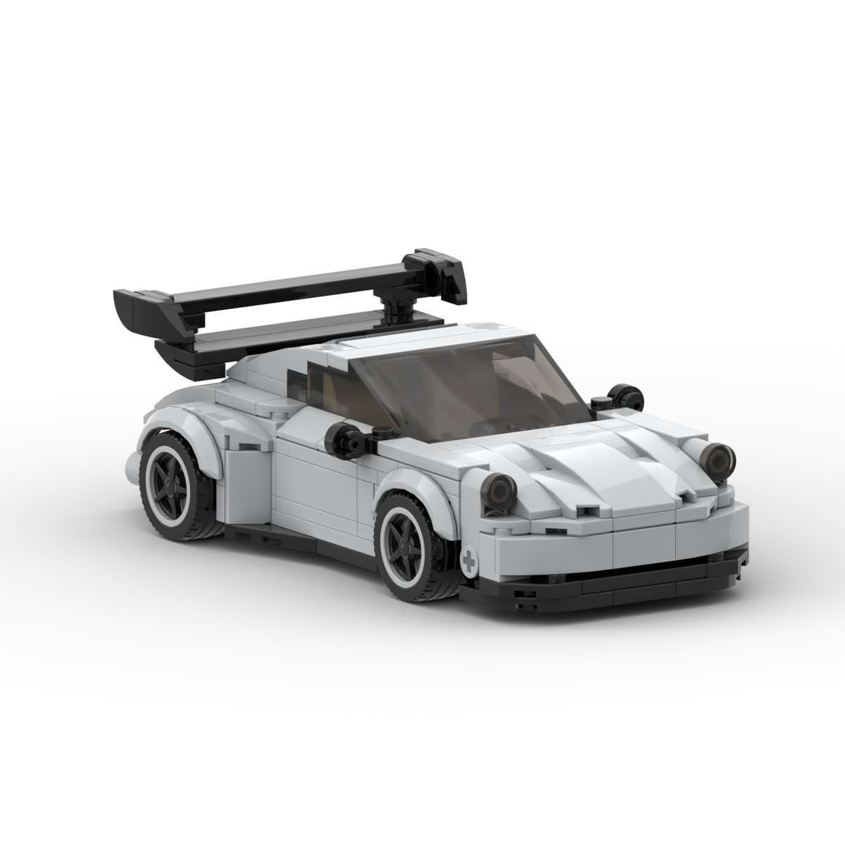 Porsche 911 MOC-Style Building Blocks Racing Car Model Collectible Sports Toy Gift