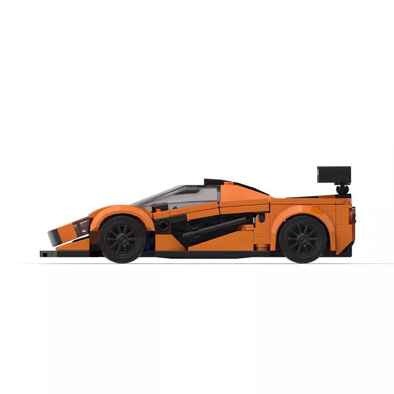 MOC McLaren F1 LM Building Block Supercar Model – Collectible Brick Toy for Car Enthusiasts