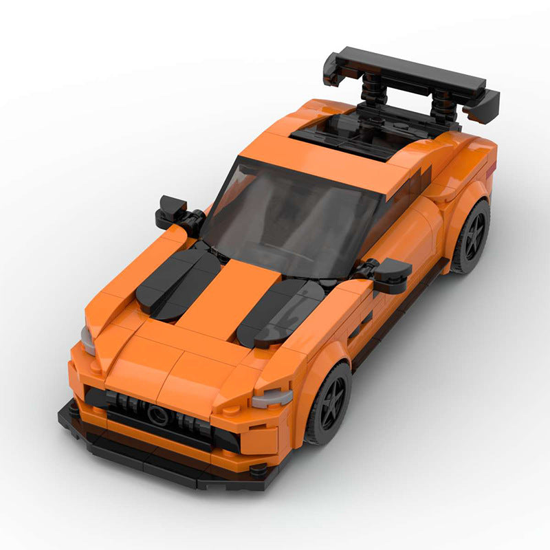 Mercedes Benz AMG GT MOC Style Building Blocks Sports Car Model Collectible Toy Gift
