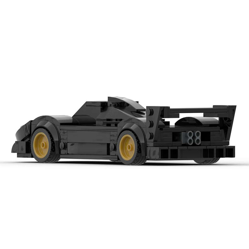 MOC Pagani Zonda Building Block Supercar Model – Collectible Racing Brick Toy for Car Enthusiasts