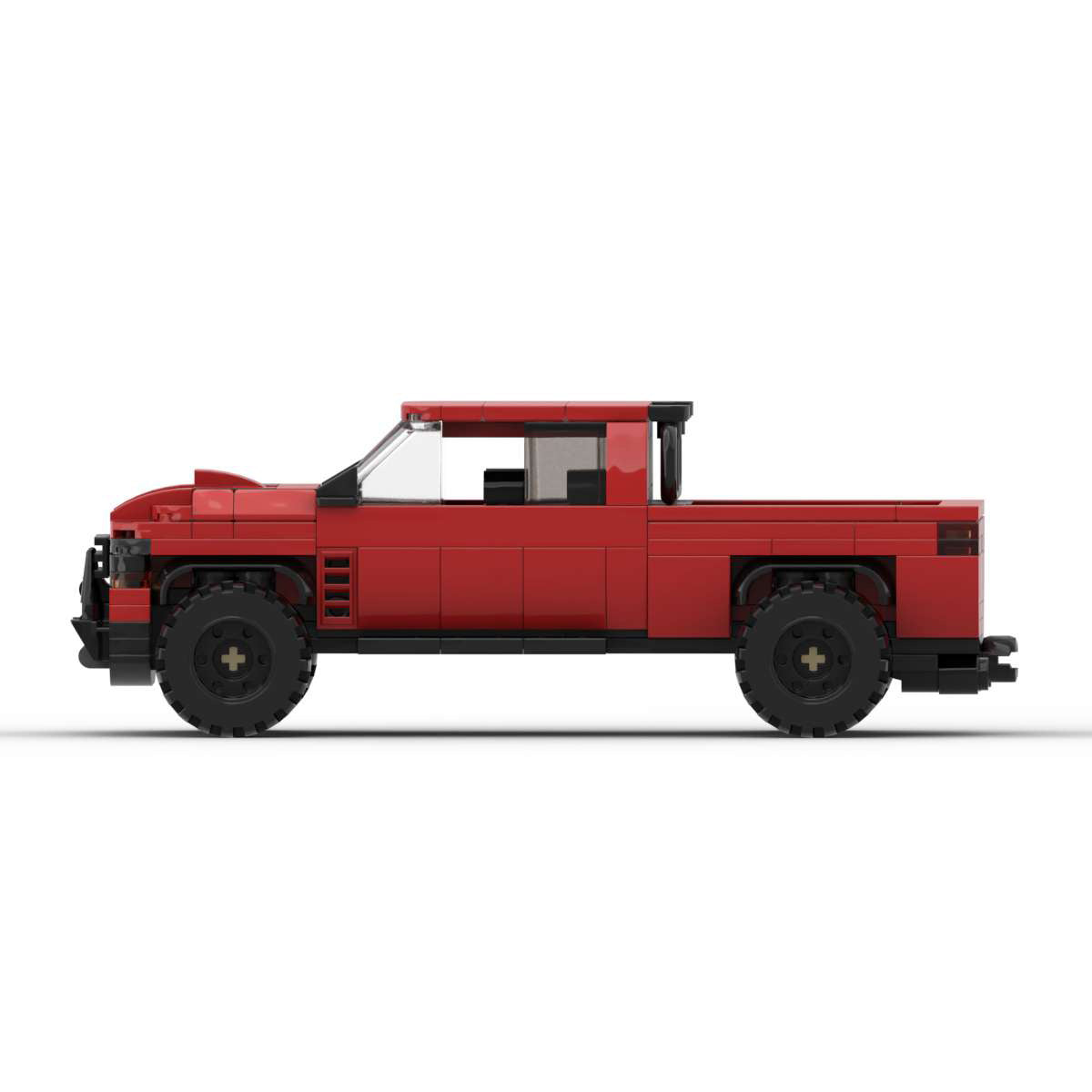 Dodge Ram 1500 TRX MOC Style Building Blocks Pickup Truck Model Off Road Collectible Toy Gift