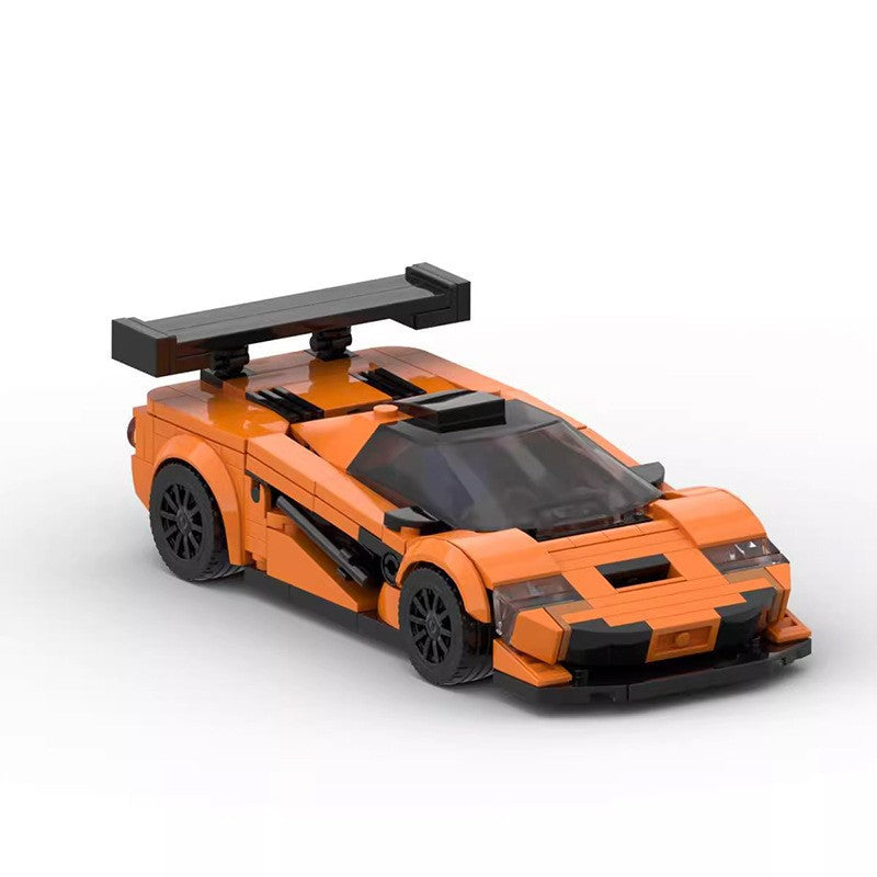 MOC McLaren F1 LM Building Block Supercar Model – Collectible Brick Toy for Car Enthusiasts