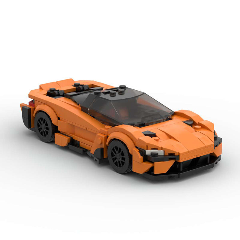 MOC McLaren 765LT Building Block Supercar Model – Collectible Brick Toy for Car Fans