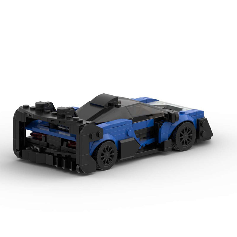 MOC McLaren Senna GTR Building Block Model – Technic Hypercar Collectible Brick Toy for Racing Enthusiasts