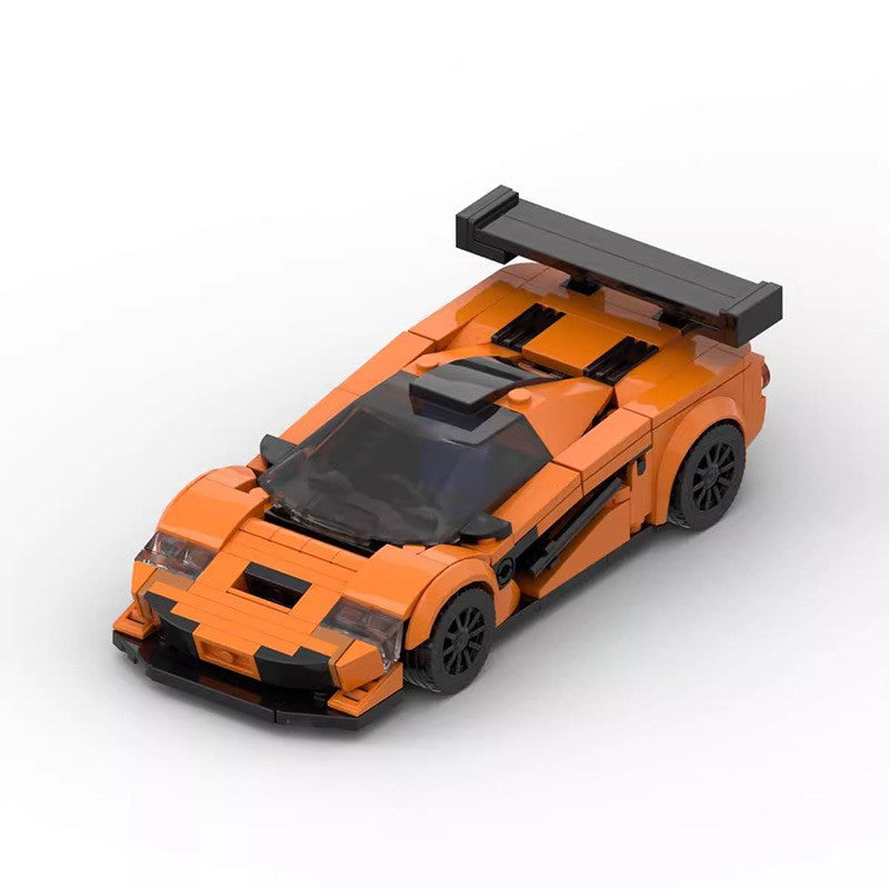 MOC McLaren F1 LM Building Block Supercar Model – Collectible Brick Toy for Car Enthusiasts