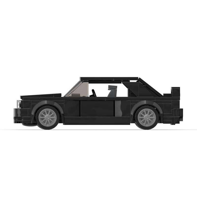 BMW M3 E30 MOC-Style Building Block Model – Classic Sports Car Collectible Toy for Kids & Adults