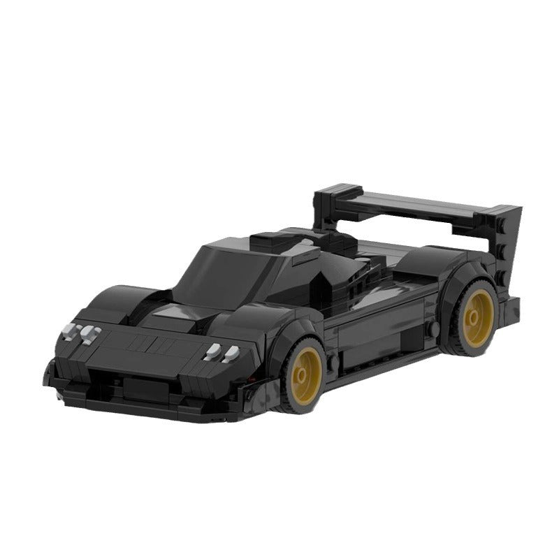 MOC Pagani Zonda Building Block Supercar Model – Collectible Racing Brick Toy for Car Enthusiasts