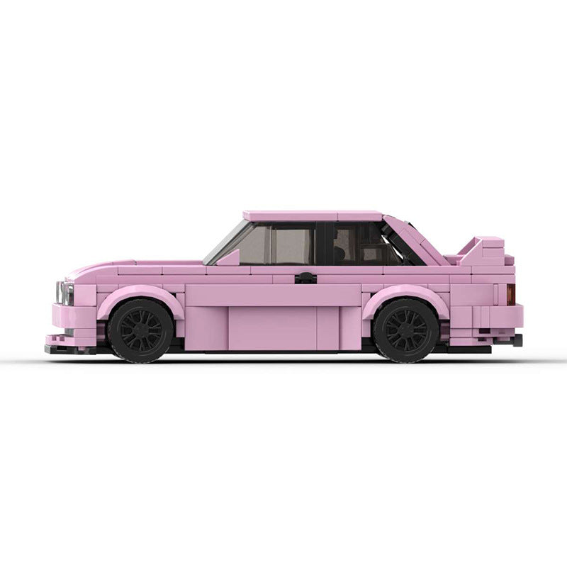 BMW M3 E30 MOC-Style Building Block Model – Classic Sports Car Collectible Toy for Kids & Adults
