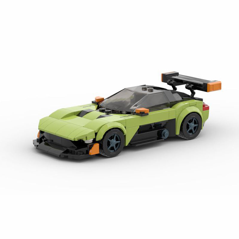 MOC Aston Martin Vulcan GT3 Building Block Model – 290PCS Supercar Racing Brick Toy