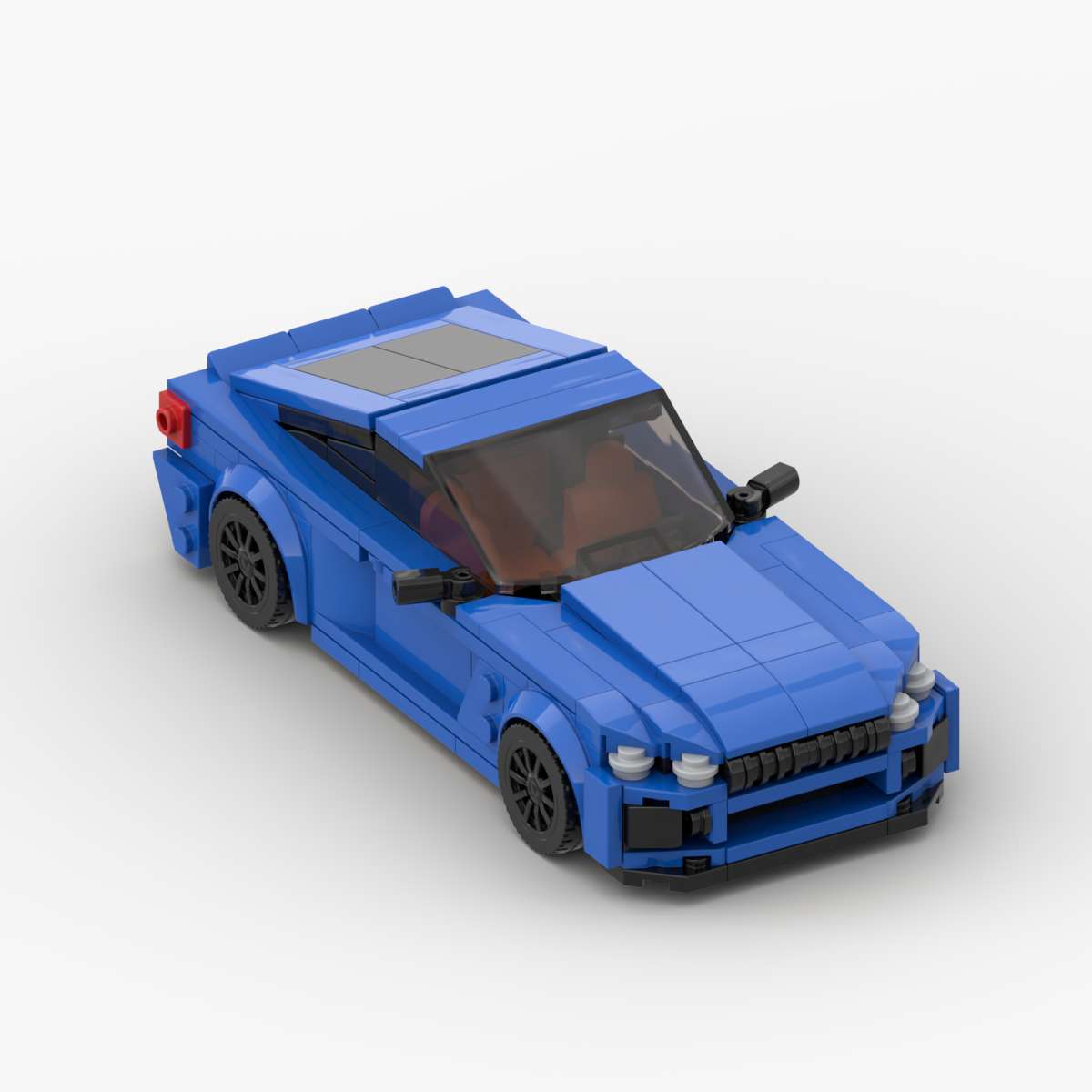 BMW M8 F92 MOC Style Building Block Car Model – Sports Supercar Construction Toy for Kids & Adults