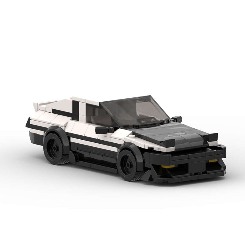 Toyota AE86 MOC Style Initial D Car Building Blocks Model Collectible Toy Gift