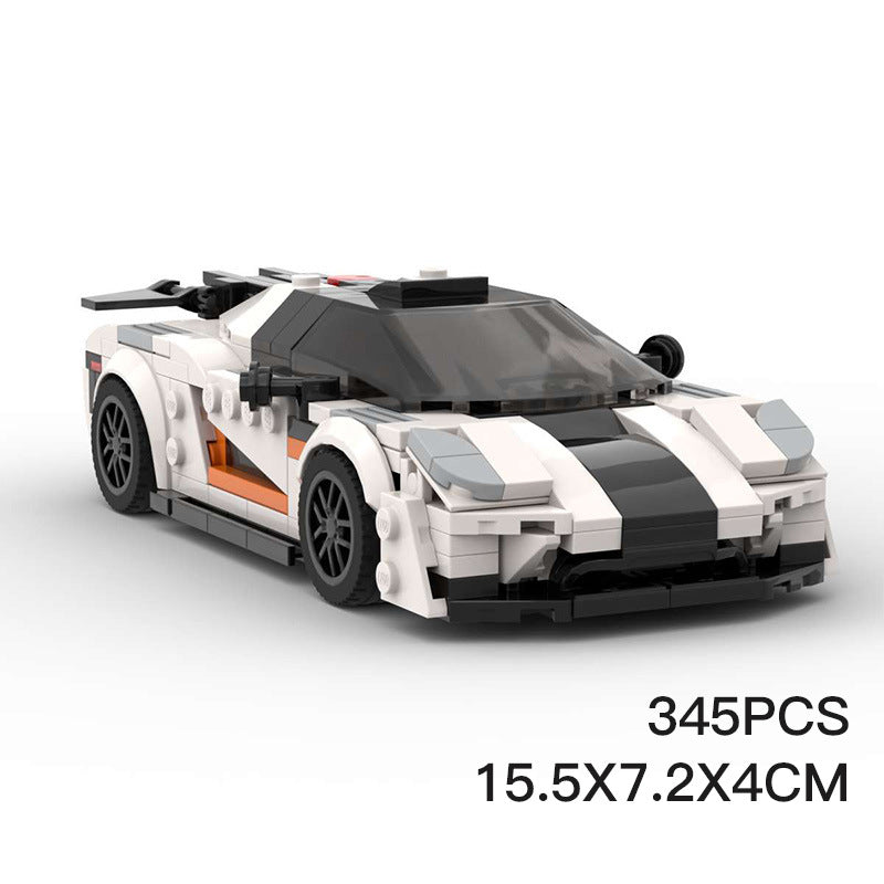 MOC Koenigsegg One Supercar Building Blocks Model – 345PCS Collectible Sports Car Toy