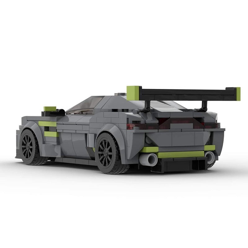 MOC Aston Martin Vantage GTR Racing Car Building Blocks Model – 361PCS Collectible Supercar Toy