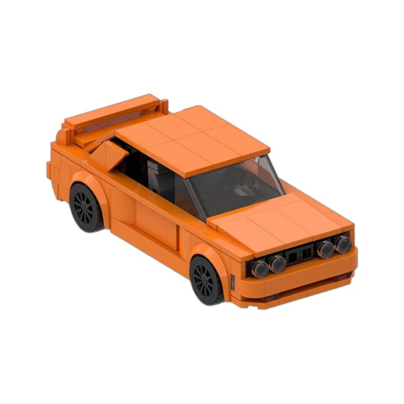 BMW M3 E30 MOC-Style Building Block Model – Classic Sports Car Collectible Toy for Kids & Adults