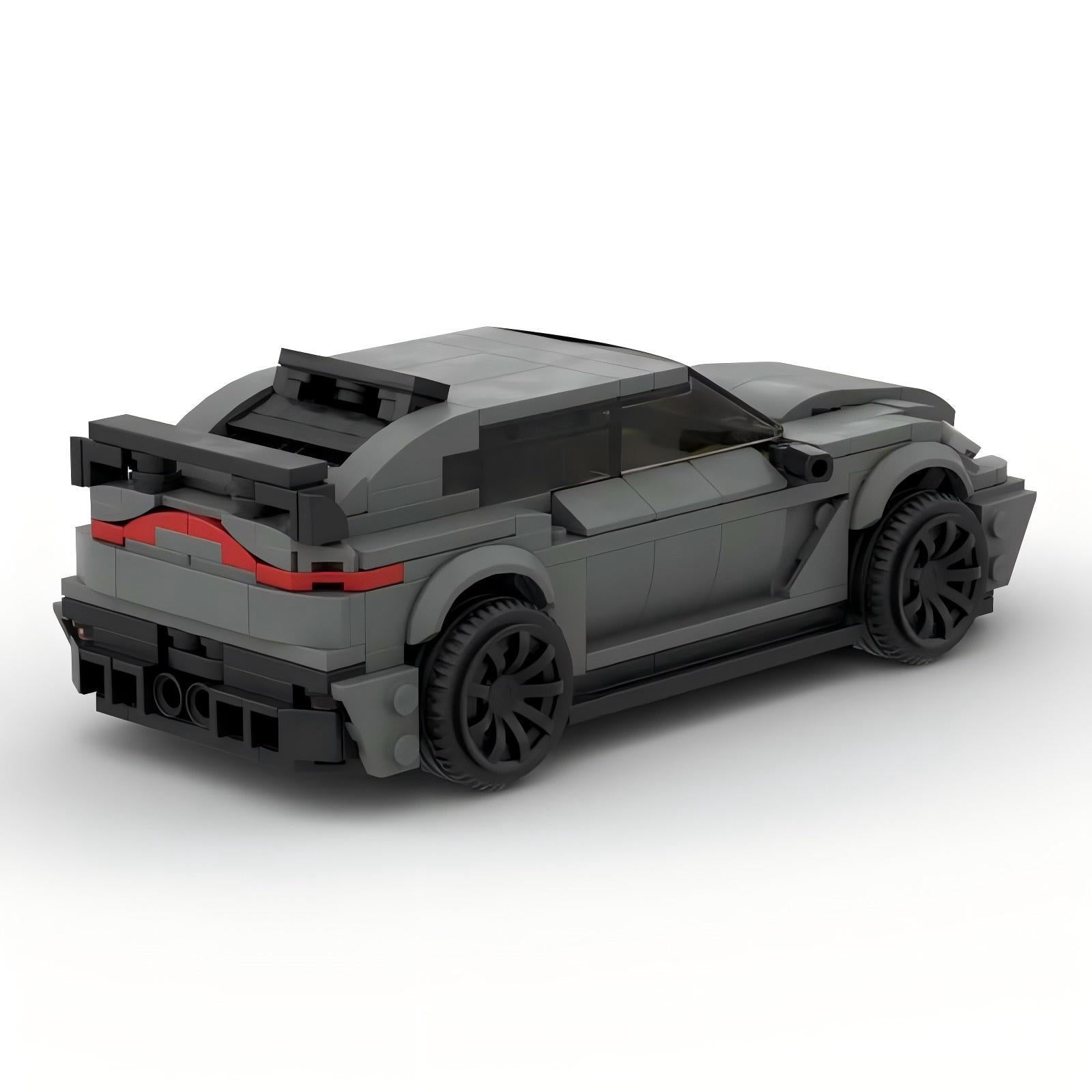 MOC Aston Martin DBX SUV Building Block Model – 17.6cm Sports Car Brick Toy for Collectors