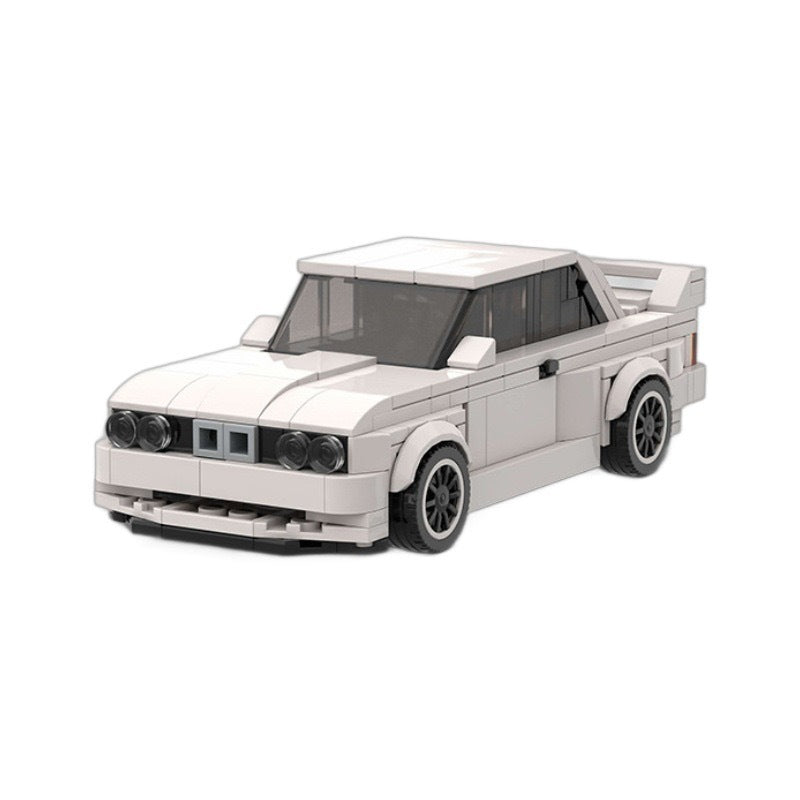 BMW M3 E30 MOC-Style Building Block Model – Classic Sports Car Collectible Toy for Kids & Adults