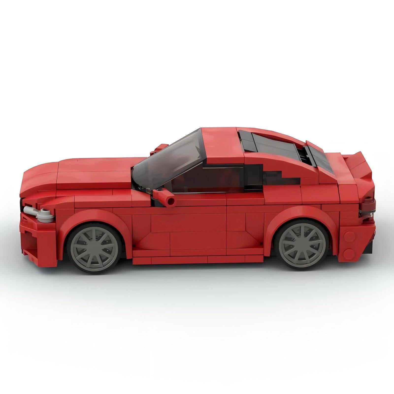 BMW M2 G87 MOC Style Building Block Car Model – Collectible Sports Car Toy for Kids & Adults
