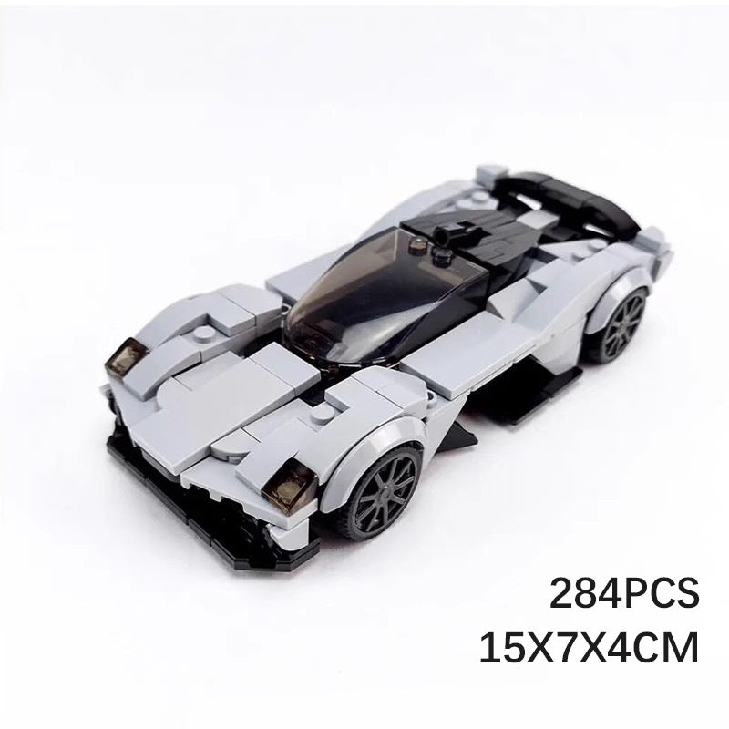 MOC Aston Martin Valkyrie V2 Building Block Model – 284PCS Hypercar Brick Toy Collectible