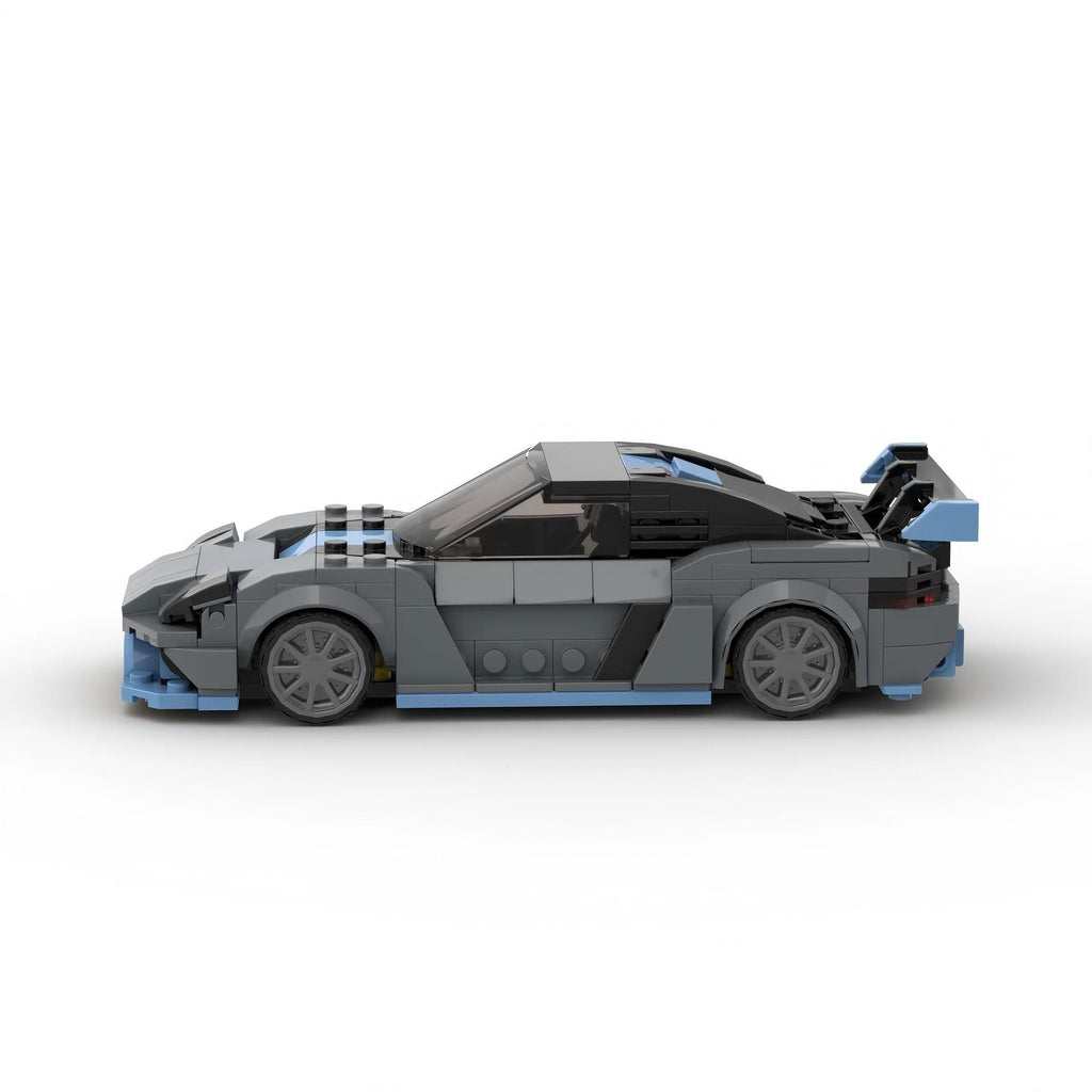 Porsche 718 GT4 RS MOC-Style Building Blocks Racing Car Model Collectible Sports Toy Gift