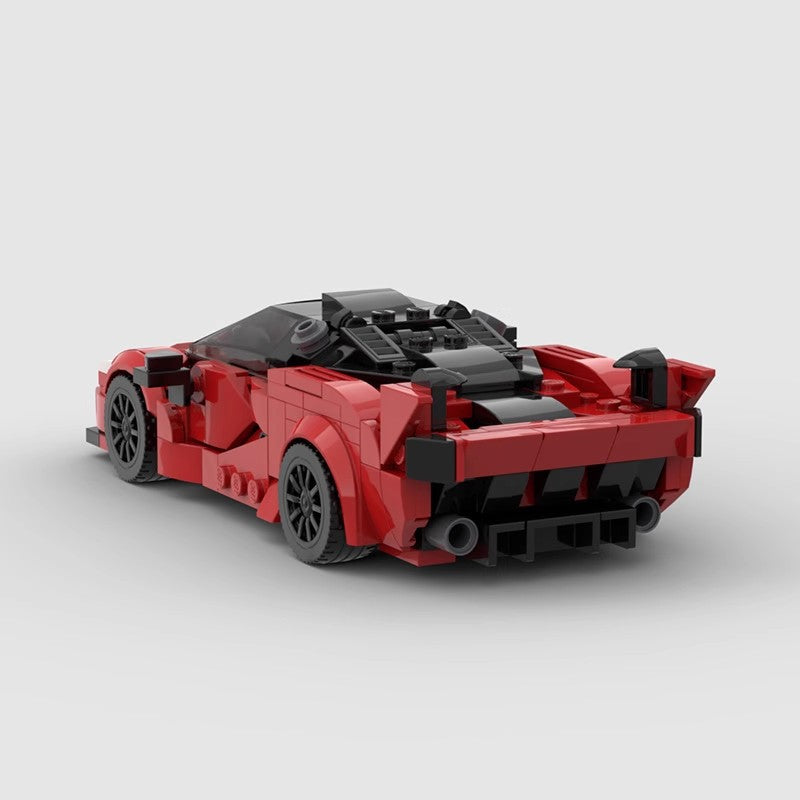 Ferrari FXX-K MOC Style Building Blocks Supercar Racing Model Collectible Toy Gift