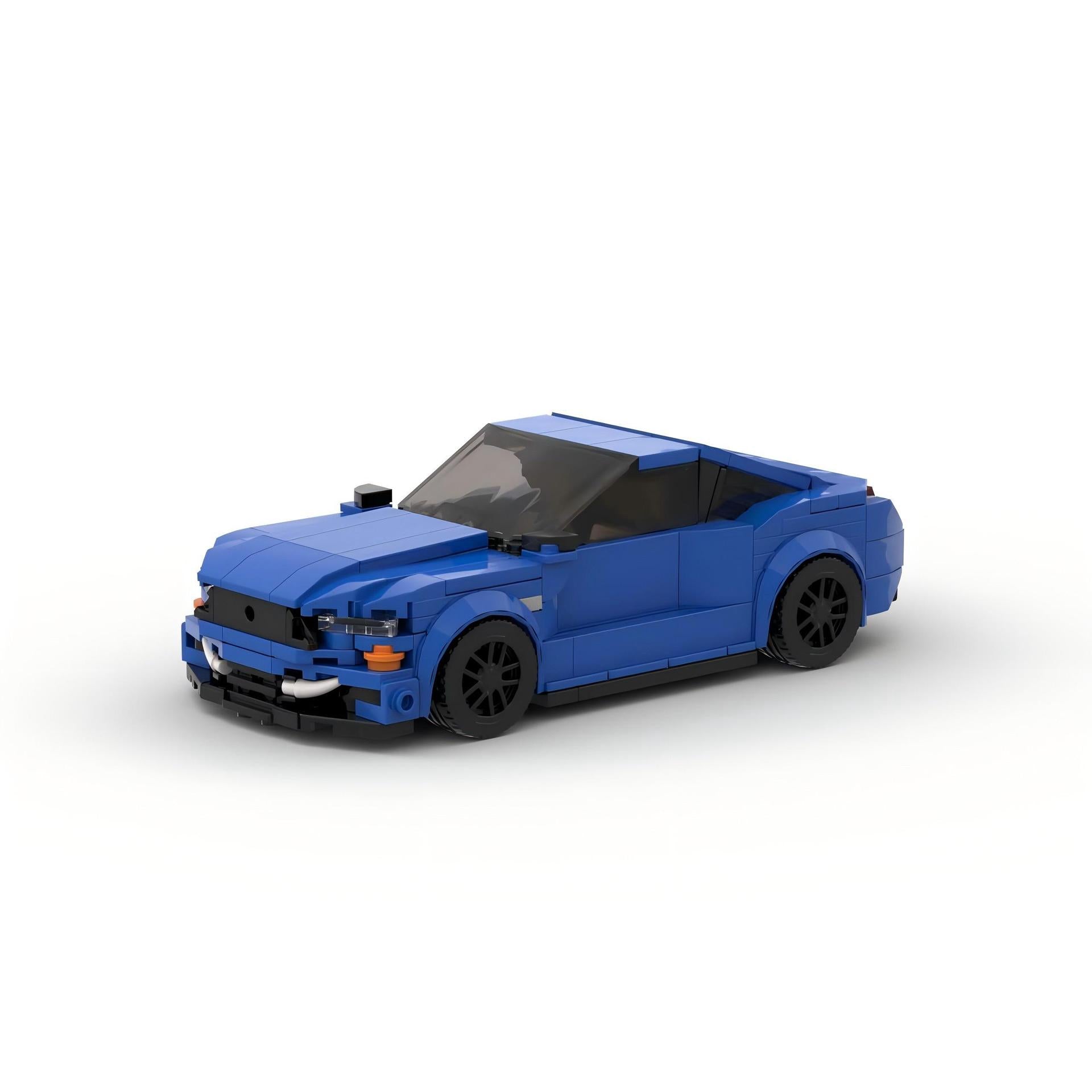 MOC Ford Mustang Building Blocks – Classic Muscle Car Brick Model Toy for Collectors & Enthusiasts