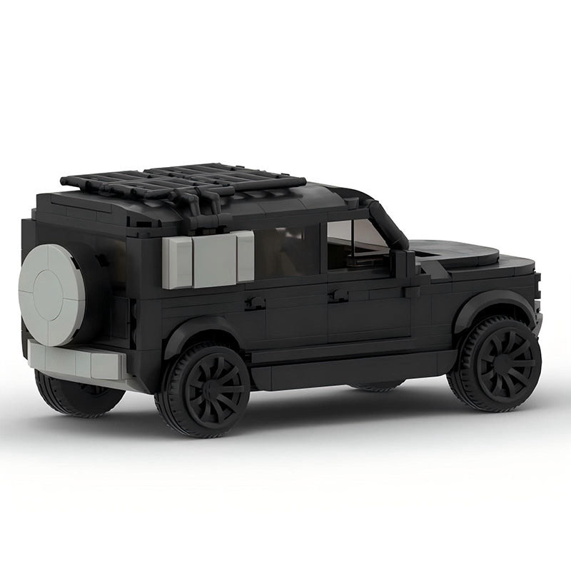 MOC Land Rover Defender Building Block Model – Classic 4x4 Off-Road SUV Brick Car Toy for Collectors & Kids