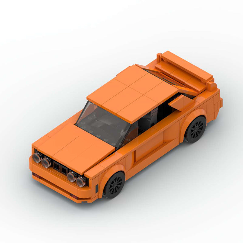 BMW M3 E30 MOC-Style Building Block Model – Classic Sports Car Collectible Toy for Kids & Adults