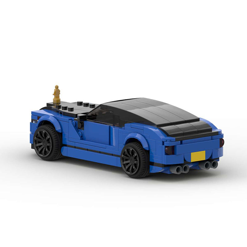 MOC Rolls-Royce Wraith Building Block Model – Luxury Coupe Collectible Car Toy Construction Kit for Adults & Kids